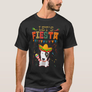 Mexican Cinco De Mayo Fiesta Let's Fiesta Bull Te T-Shirt