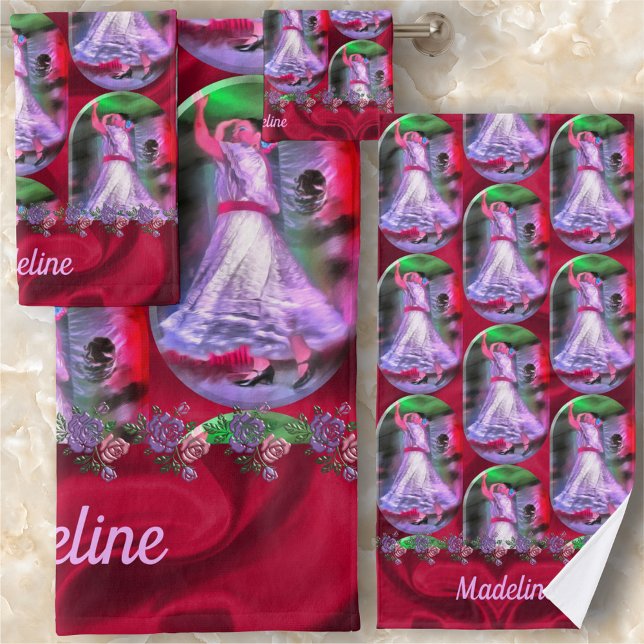 Mexican Dancer 0175 Badhandtuch Set (Von Creator hochgeladen)