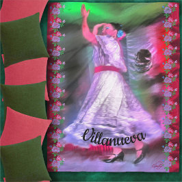 Mexican Dancer 0175 Fleecedecke