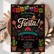 Mexican Fiesta Birthday Party
