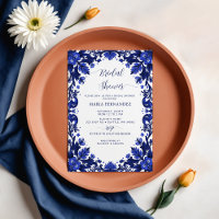 Mexican Fiesta Blue Talavera Brautparty