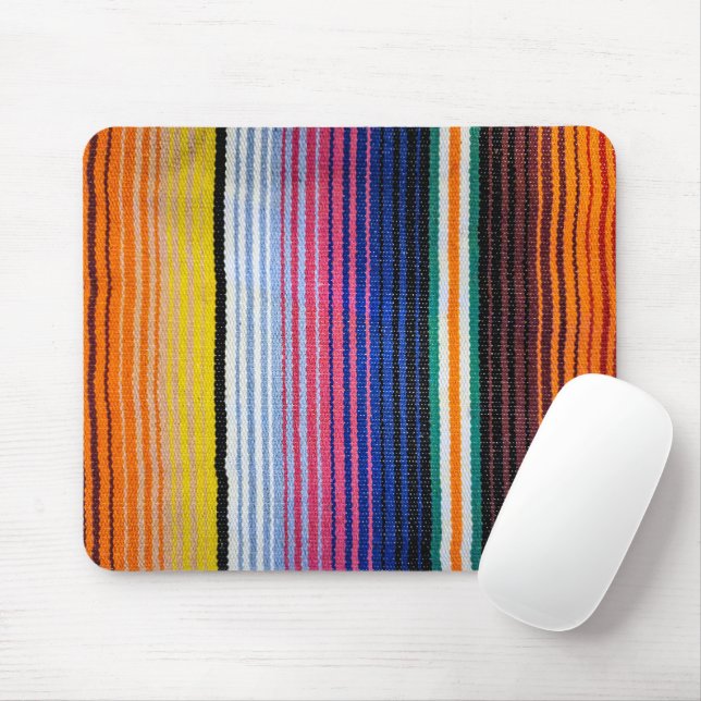 Mexican Fiesta Design Mousepad (Mit Mouse)