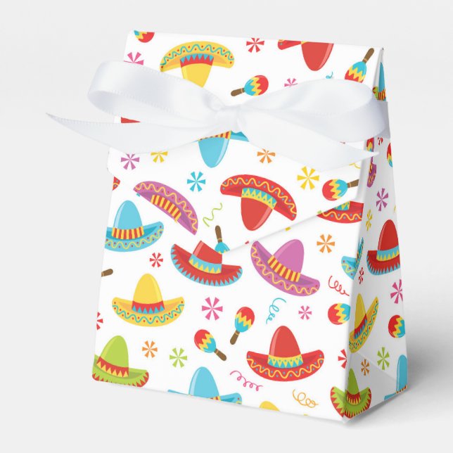 Mexican Fiesta Favor Box Geschenkschachtel (Vorderseite)