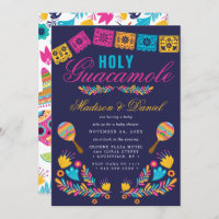 Mexican Fiesta Floral Holy Guacamole Baby Dusche