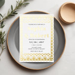 Mexican Fiesta Papel Picado Boho Wedding Folieneinladung<br><div class="desc">Mexican Fiesta Papel Picado Boho Einladung zur Hochzeit</div>