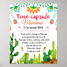 Mexican Fiesta Time Capsule Poster