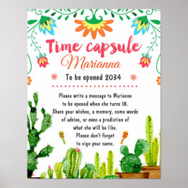 Mexican Fiesta Time Capsule Poster