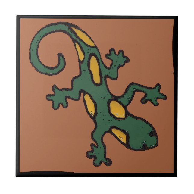 Mexican Gecko Tile Fliese (Vorderseite)