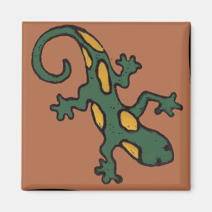 Mexican Gecko Tile Magnet