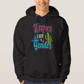 Mexican Gender Reveal Cinco de Mayo Baby Shower Pa Hoodie