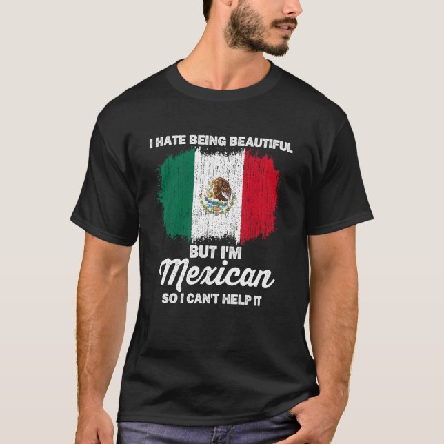 Mexican Girl For Women Mexicana Mexico Flag Men Ki T-Shirt (Vorderseite)