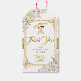 Mexican Gold Fiesta Boy Taufe Christening Geschenkanhänger