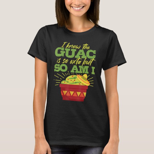 Mexican Guacamole Avocado Cinco De Mayo T-Shirt (Vorderseite)