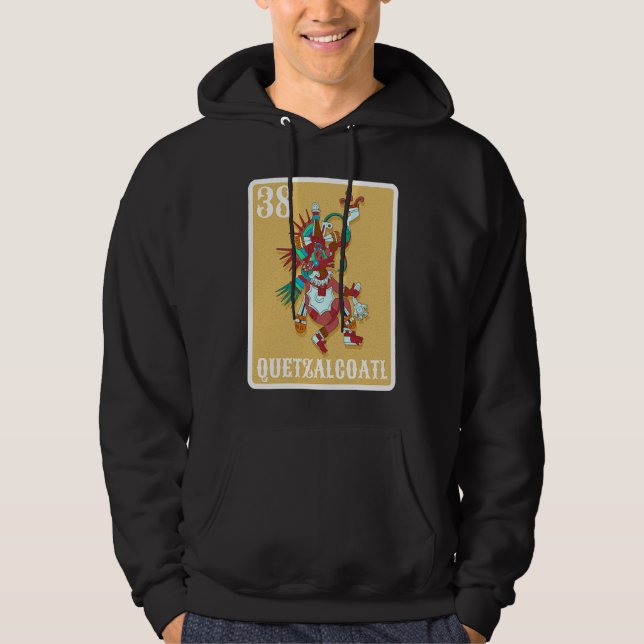 Mexican Lottery Quetzalcoatl Aztec Gods Mexico The Hoodie (Vorderseite)