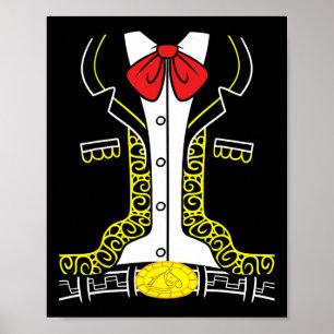 Mexican Mariachi Funny Cinco De Mayo Poster