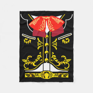 Mexican Mariachi T-Shirt Charro Cinco De Mayo Hall Fleecedecke