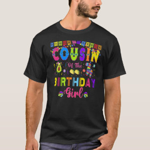 Mexican Party Avocato Birthday Girl Outfit 21 T-Shirt