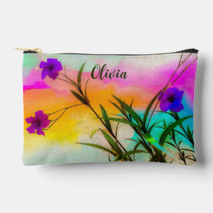 Mexican Petunias Liebe Color Print Cut Nähtasche Zubehörtasche
