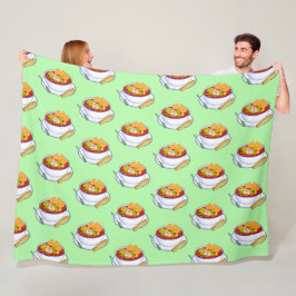 Mexican Pozole Rojo De Pollo Fleecedecke