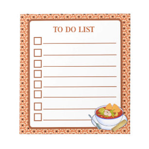 Mexican Pozole Rojo De Pollo Notizblock