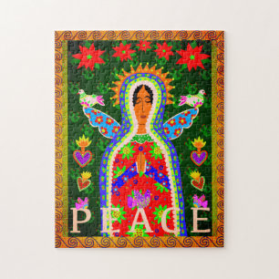 Mexican Praying Peace Angel Puzzle