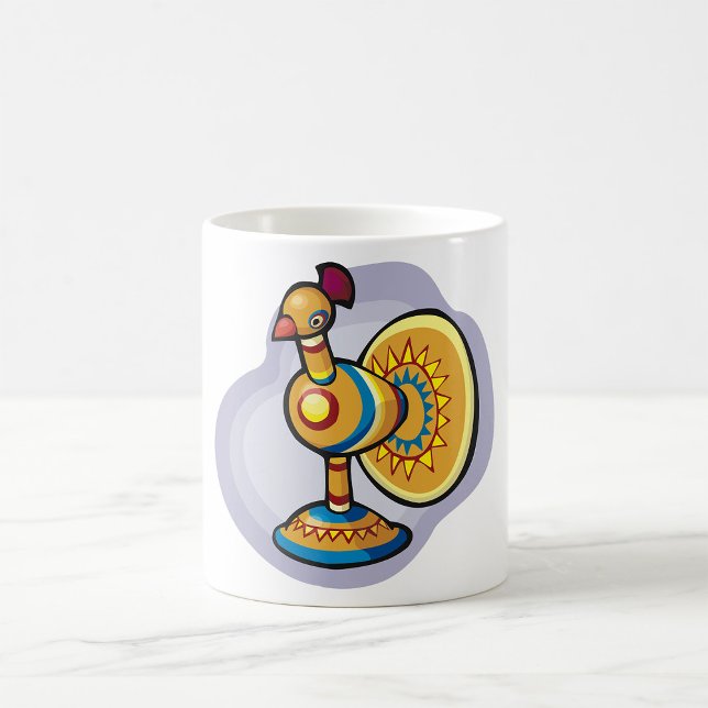 Mexican Rooster Toy Kaffeetasse (Von Creator hochgeladen)