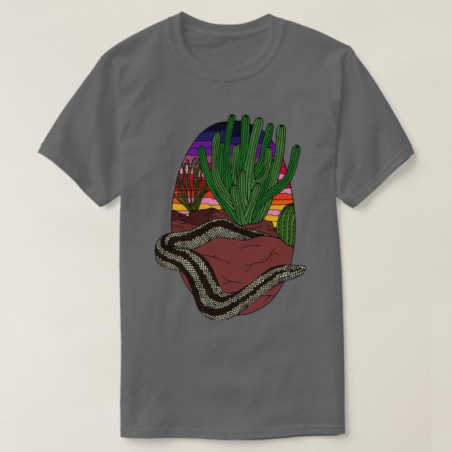 Mexican Rosy Boa Lichanura trivirgata trivirgata T-Shirt (Design vorne)