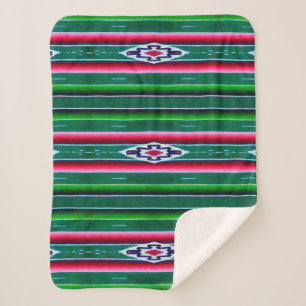 Mexican Sarape Pattern Sherpadecke