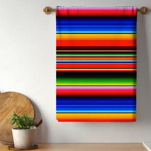 Mexican Serape Fiesta Southwestern Design Geschirrtuch
