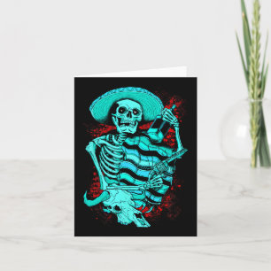 Mexican Skeleton Dead Pistolero Tequila Shirt Karte