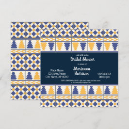 Mexican Talavera Design Bridal Dusche Einladung