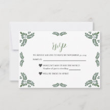 Mexican Talavera Green Floral Minimalist Wedding