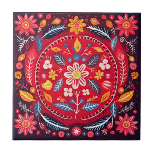 Mexican Talavera Hacienda Style Tile Azulejo Fliese