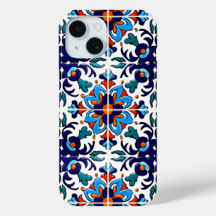 Mexican Talavera Terracotta Tile Design Nr. 9 Case-Mate iPhone Hülle