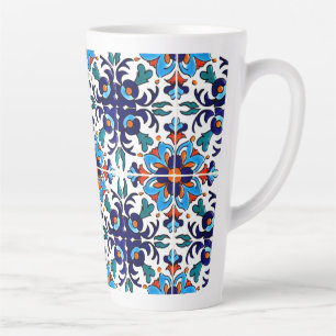 Mexican Talavera Terracotta Tile Design Nr. 9 Milchtasse