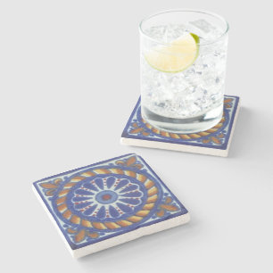 Mexican Talavera Tile Style Untersetzer