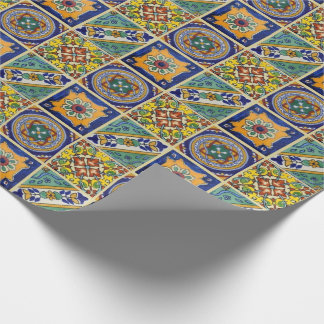 Mexican Talavera Tiles Geschenkpapier