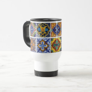 Mexican Talavera Tiles Reisebecher