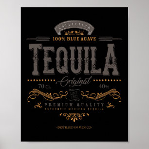 Mexican Tequila Cinco De Mayo Vintag Distressed L Poster