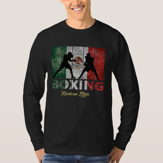 Mexican Vintage style boxing Great Boxing T-Shirt (Vorderseite)