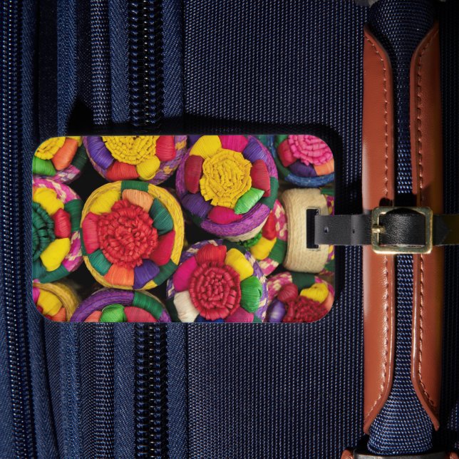 Mexican Wicker Gepäckanhänger (Vorderseite Insitu 4)