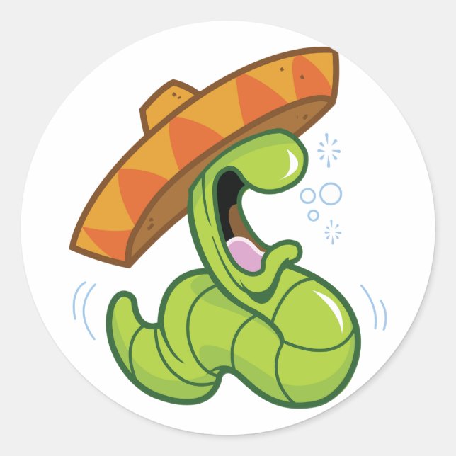 Mexican Worm Stickers (Vorderseite)