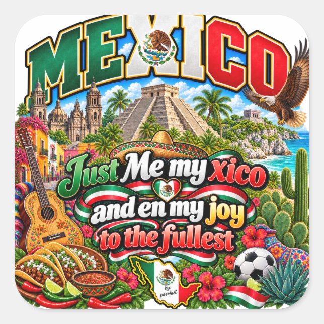 Mexico Aufkleber (Vorderseite)