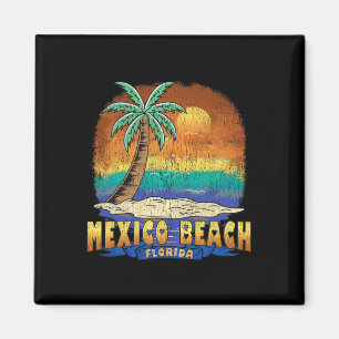 Mexico Beach Florida Vintage Souvenir mit Gebrauch Magnet