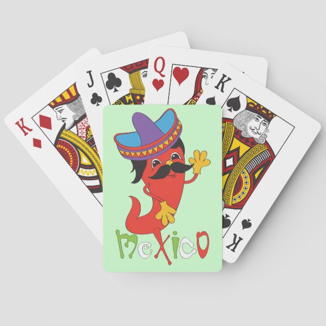Mexico Bicycle® Spielkarten (Rückseite)