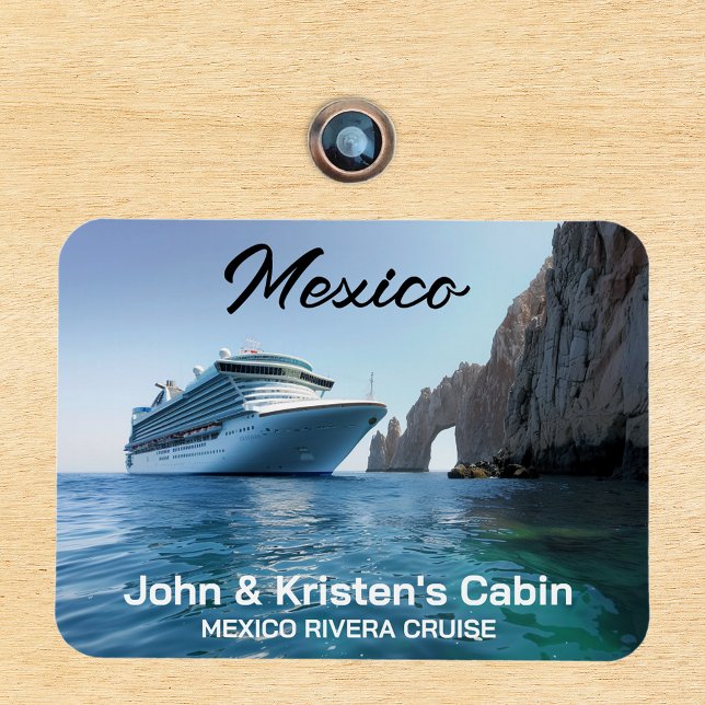 Mexico Cabo Arch Cruise Ship Stateroom Magnet (Von Creator hochgeladen)