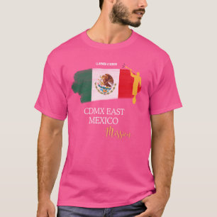 Mexico City East CDMX EAST Mormon LDS Mission Miss T-Shirt