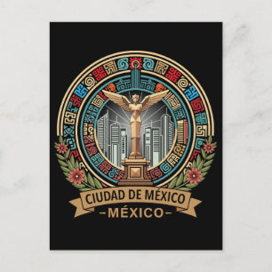 Mexico City Mexiko Mittelamerika Postkarte