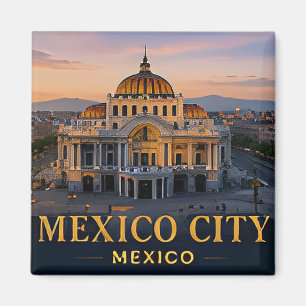 ✈️ Mexico City Reise-Geschenk 🌵 Magnet