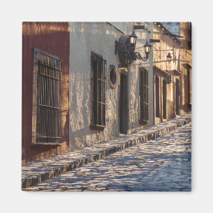 Mexico Cobblestone Street Magnet